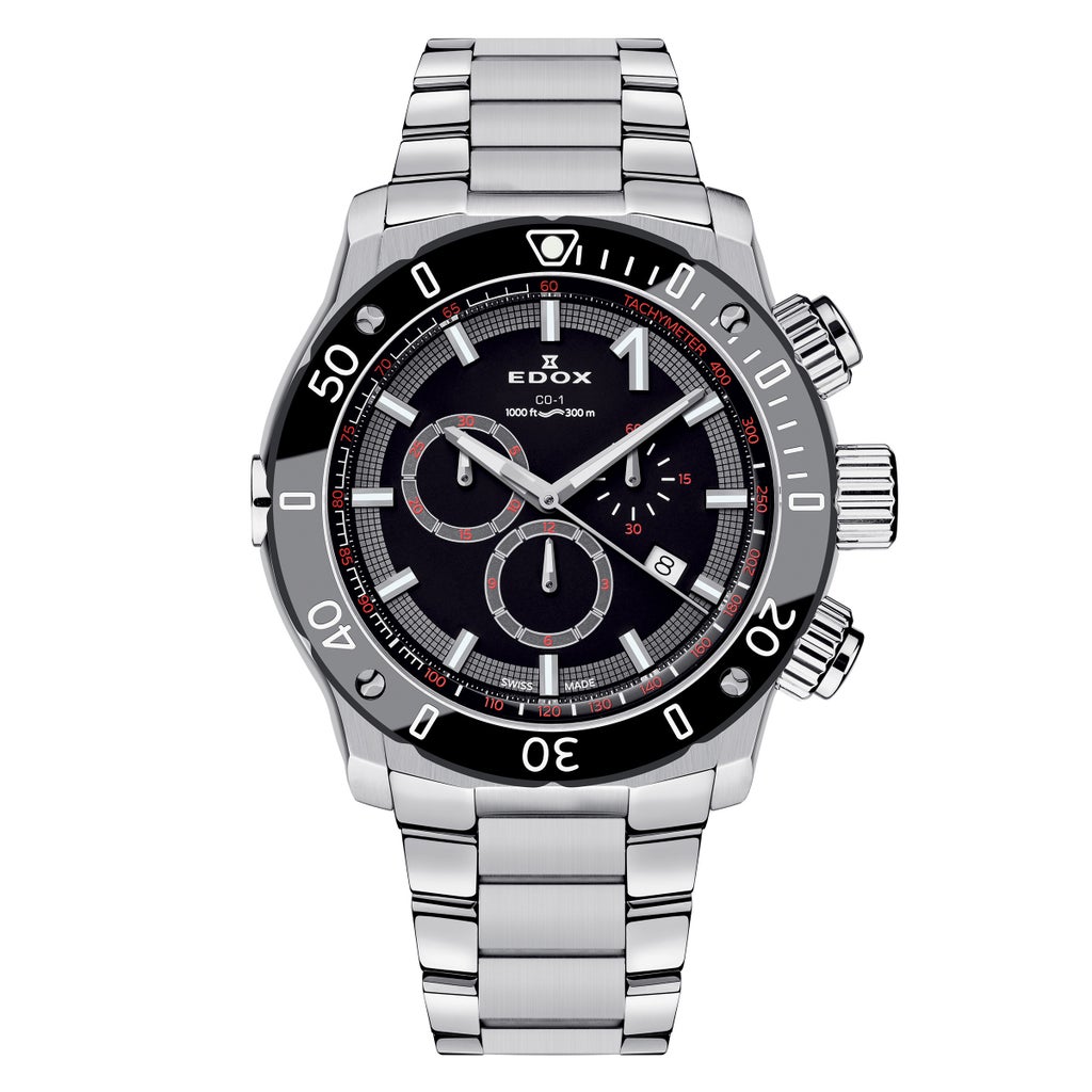 Edox Chronoffshore-1 Stainless Steel Chronograph Men's Quartz