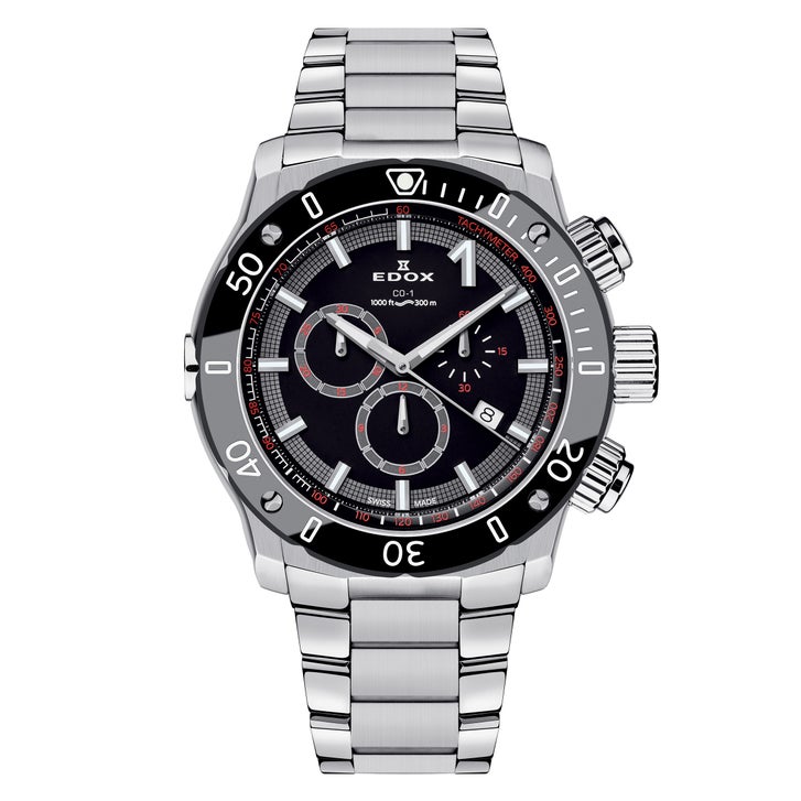 Edox Chronoffshore-1 Stainless Steel Chronograph Men's Quartz