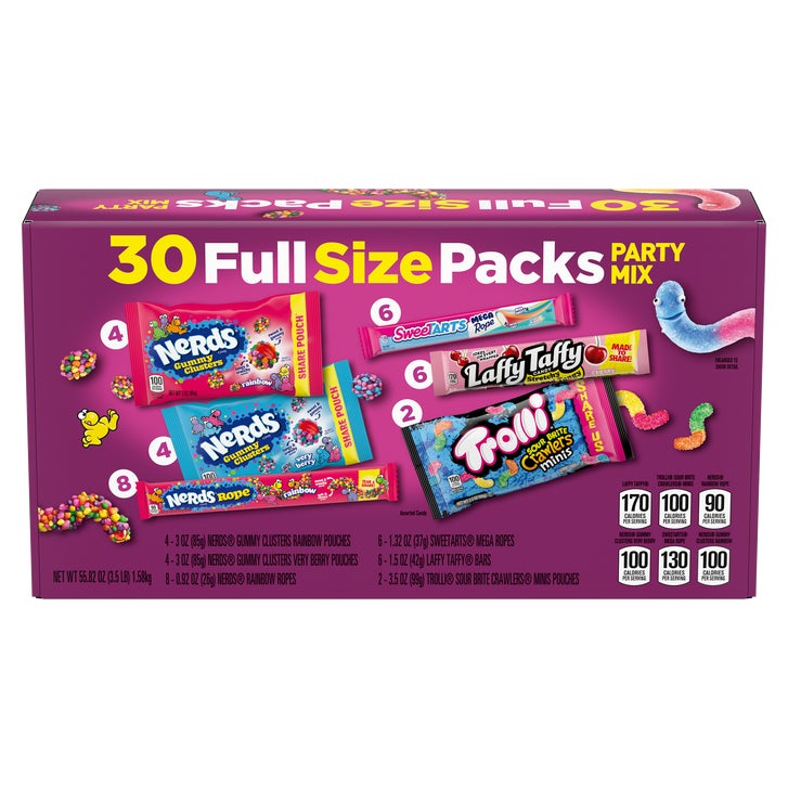 Ferrara Full Size Packs Party Mix, Variety Pack, 30 ct | Costco
