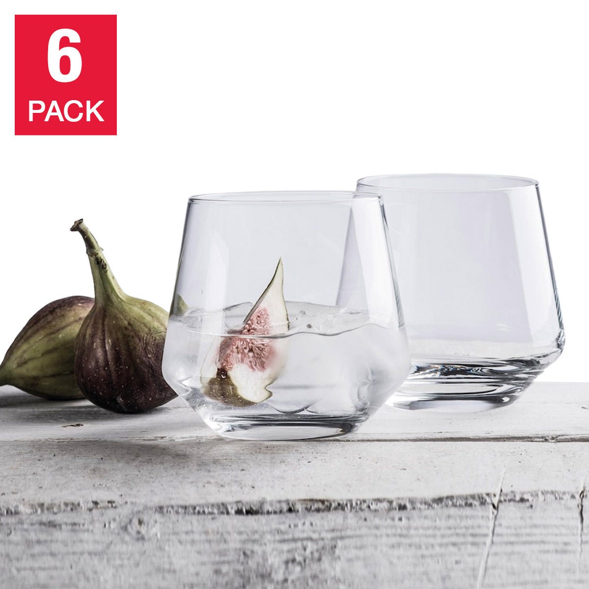 デバイスワークス　IGT Crystal Glass Plate Zwiesel Pure Whiskey Glasses 13.2oz, set of 6 | Costco