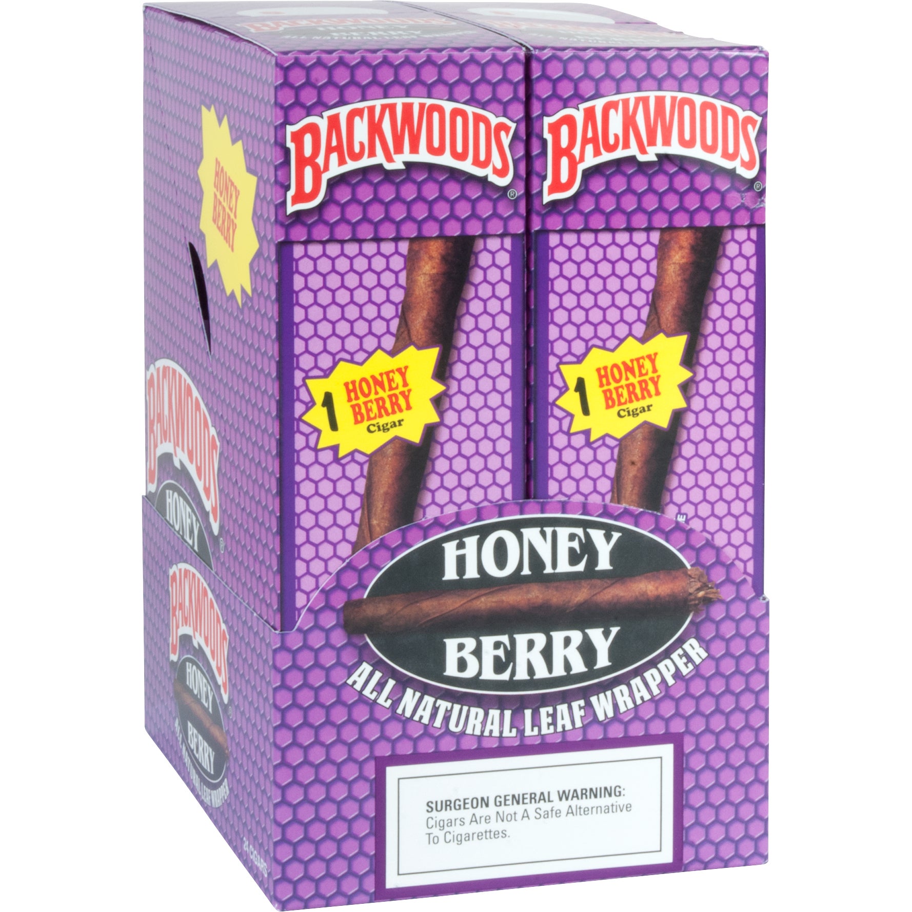 BACKWOODS HONEY BERRY SINGLES 24 UPR