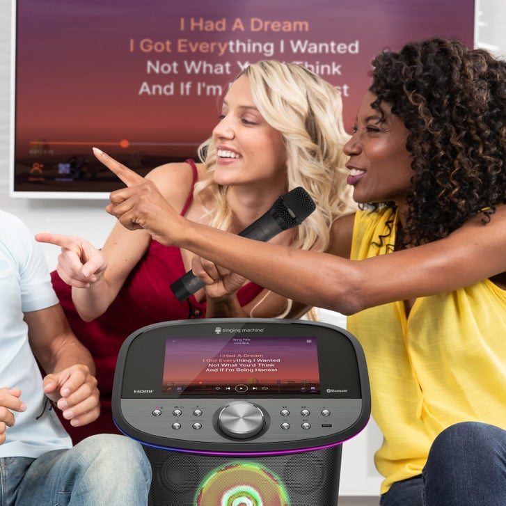 Singing Machine Platinum KARAOKE - Premium Wi-Fi Karaoke Machine