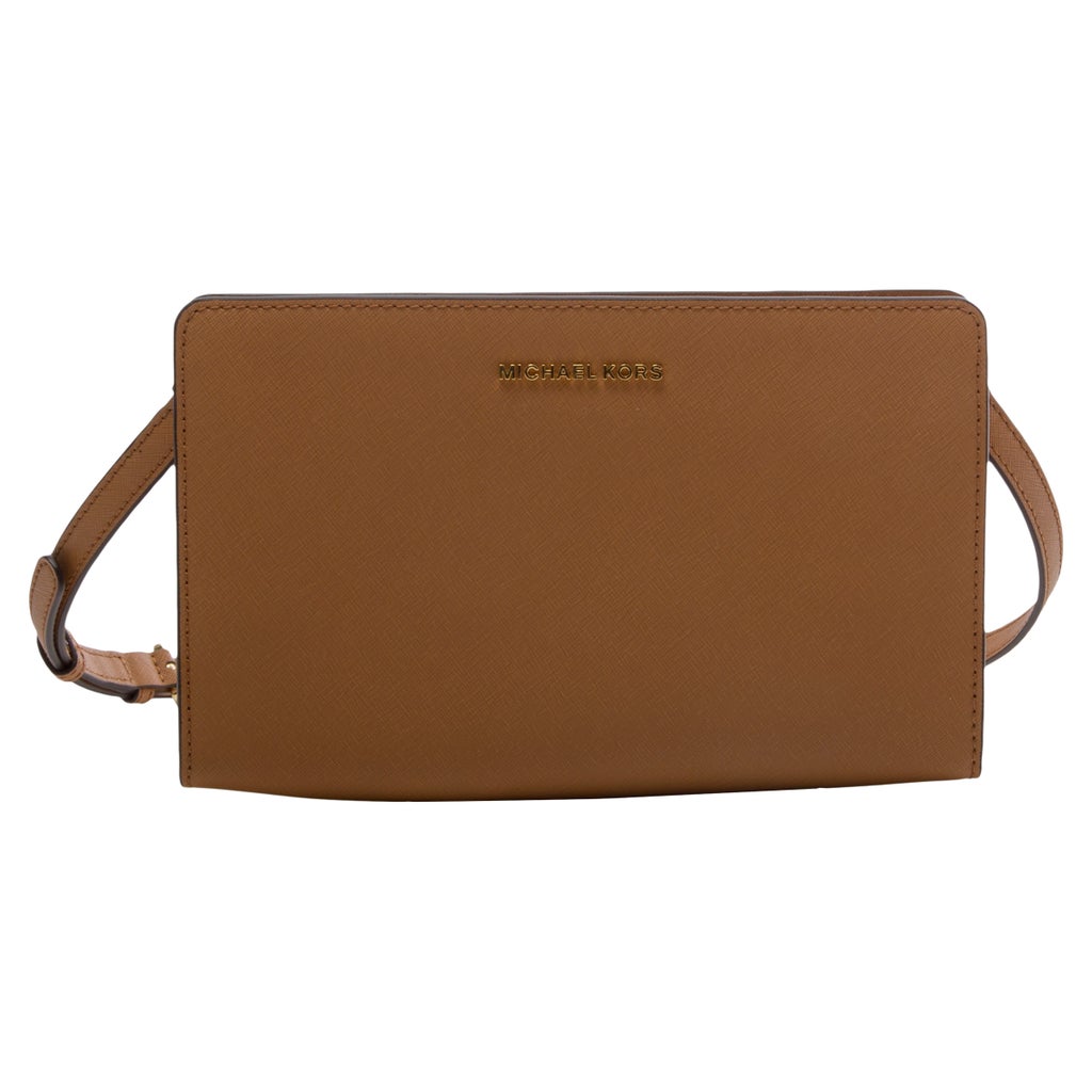 Michael Kors Large Crossbody, Acorn | Costco