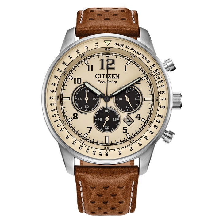 Citizen Eco Drive Weekender Chronograph Stainless Steel Quartz