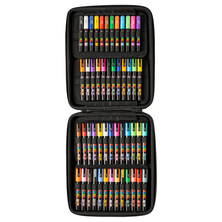 POSCA 50-count Marker Set with Carrying Case | Costco