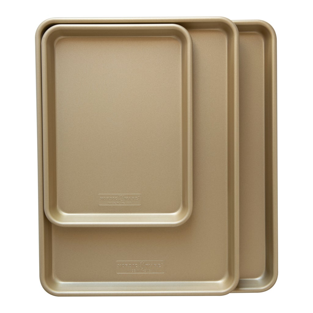 りっこ　3点elan板160cm/NORDIC Nordic Ware Gold Baking Sheets, Set of 3 | Costco