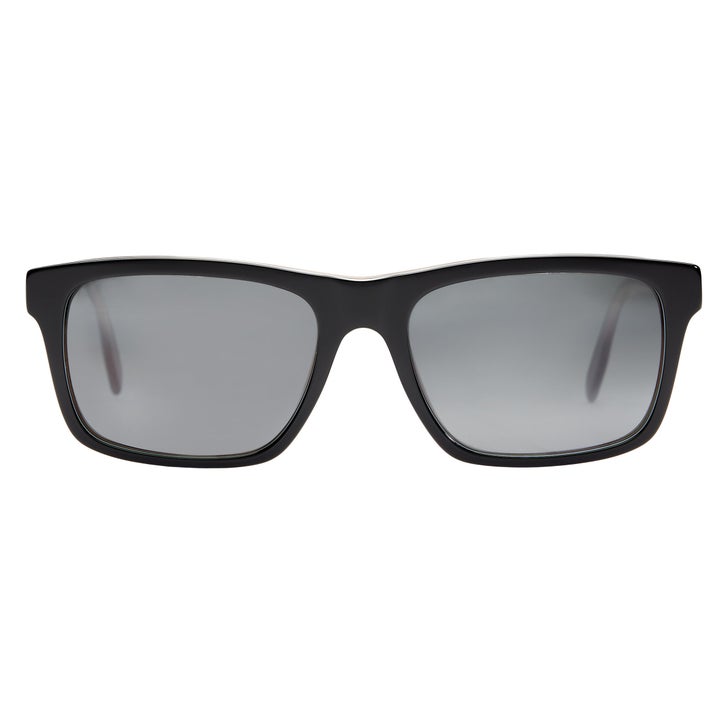 Maui Jim Waipio Valley 812-27D Black Grey Tan Horn Neutral Grey