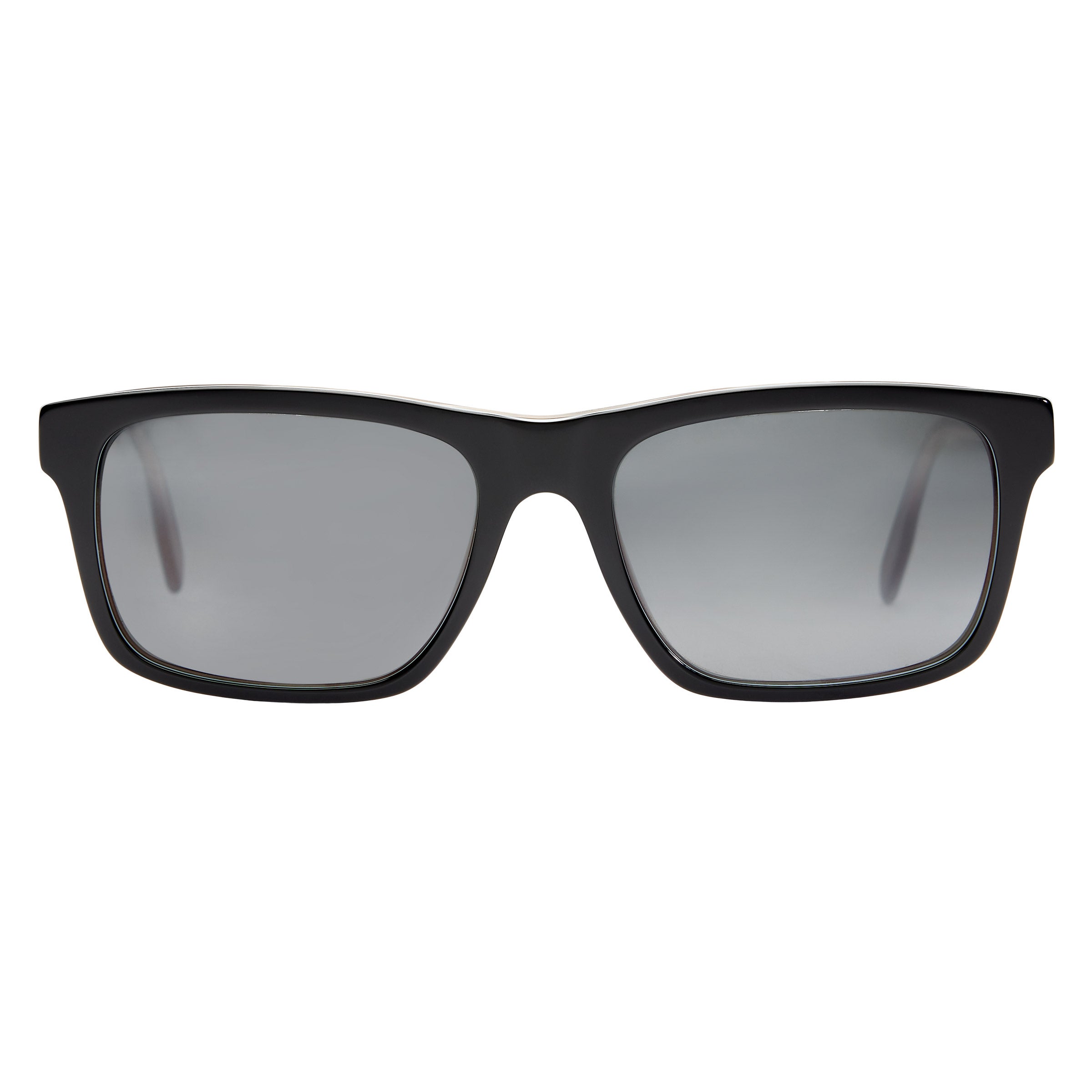 Maui Jim Waipio Valley 812-27D Black Grey Tan Horn Neutral Grey