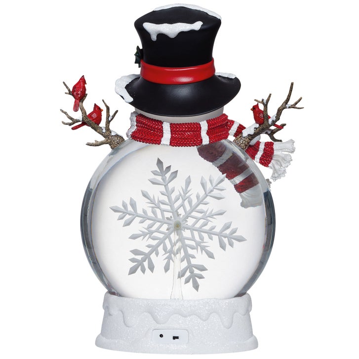 コストコ　スノーマン 45.7 cm (18 in.) Holiday Snowman with Glitter and LED Lights | Costco