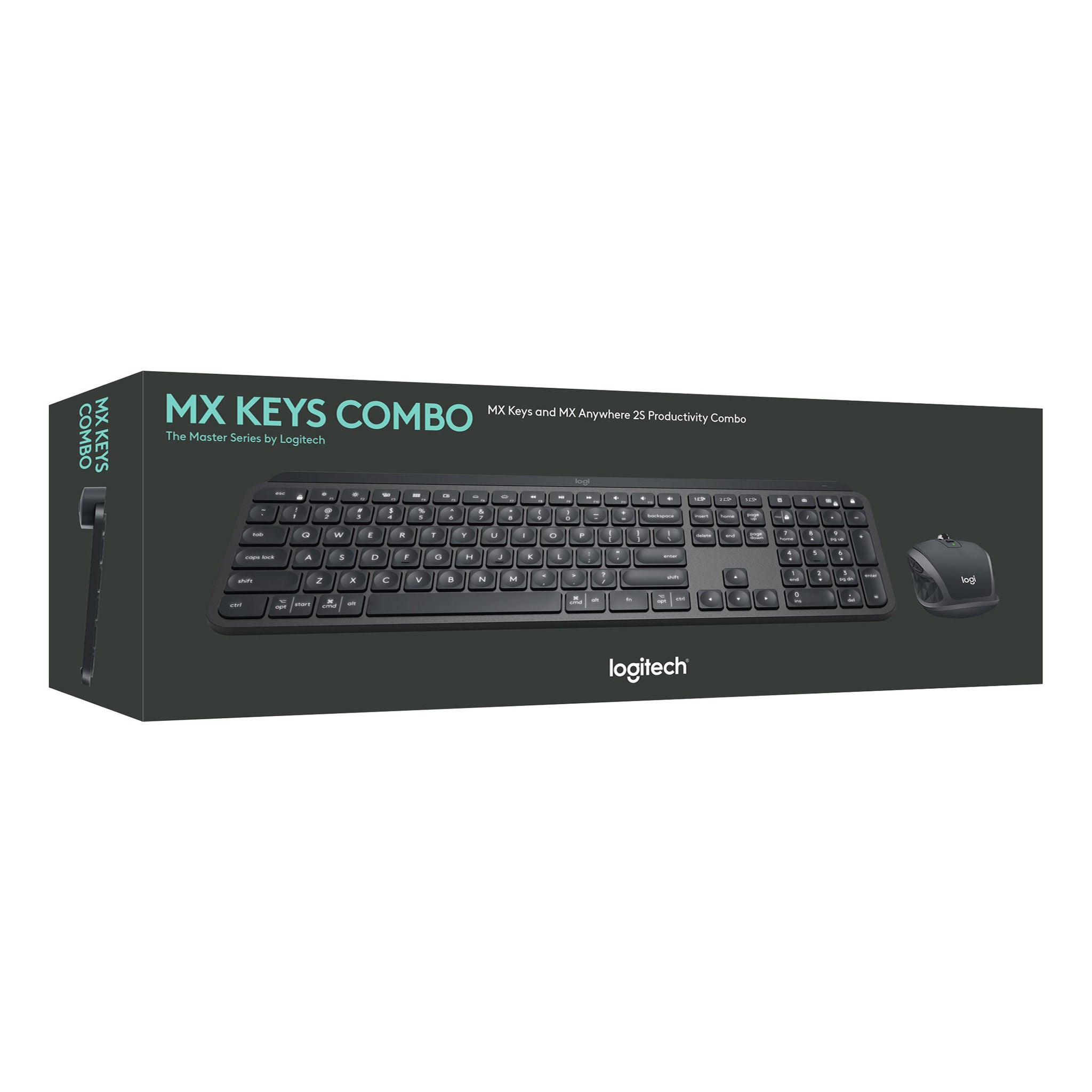 キーボード Logicool MX KEYS & MX Anywhere 2S Logitech MX Keyboard and Mouse Combo | Costco