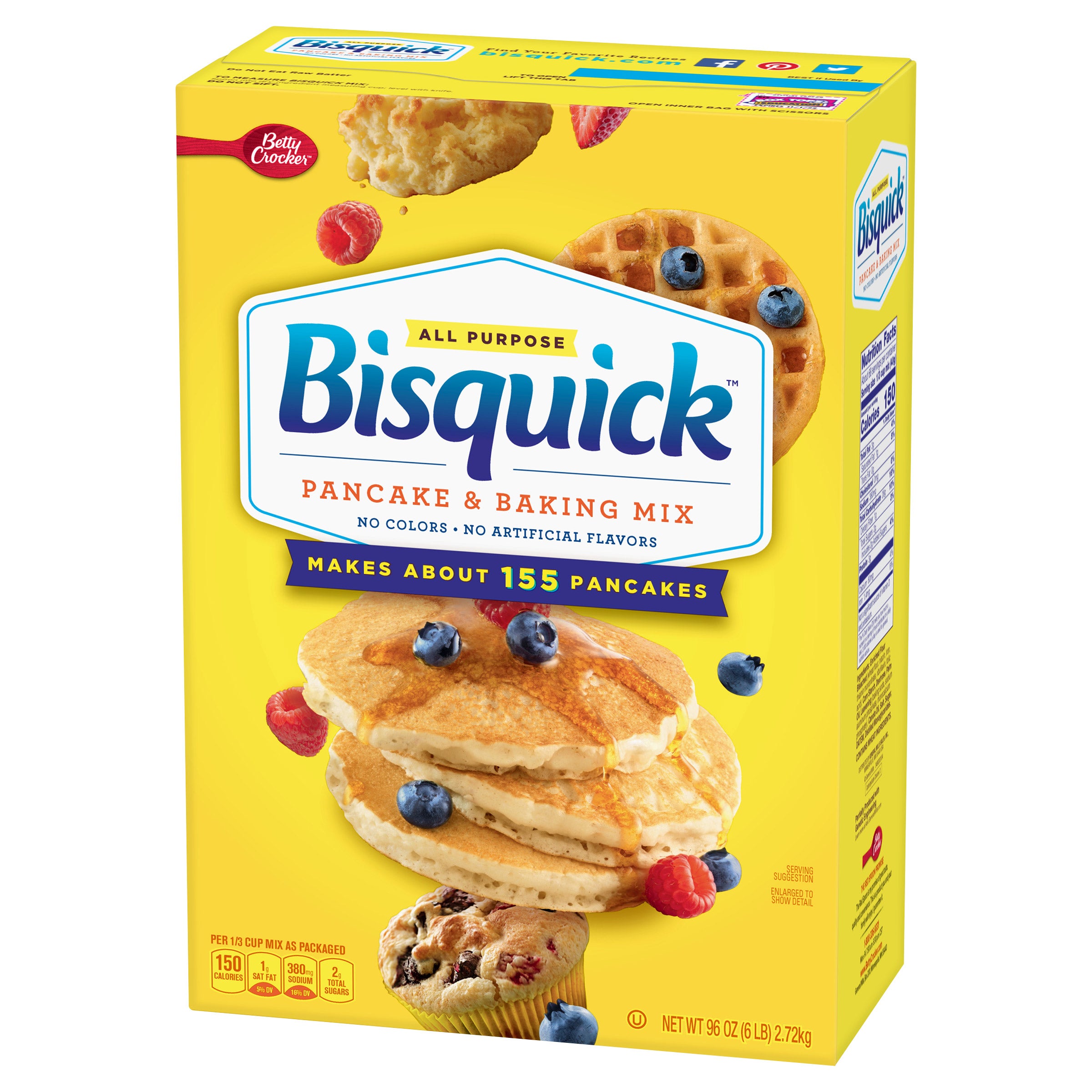 BISQUICK ALL PURPOSE BAKING MIX 6 POUNDS