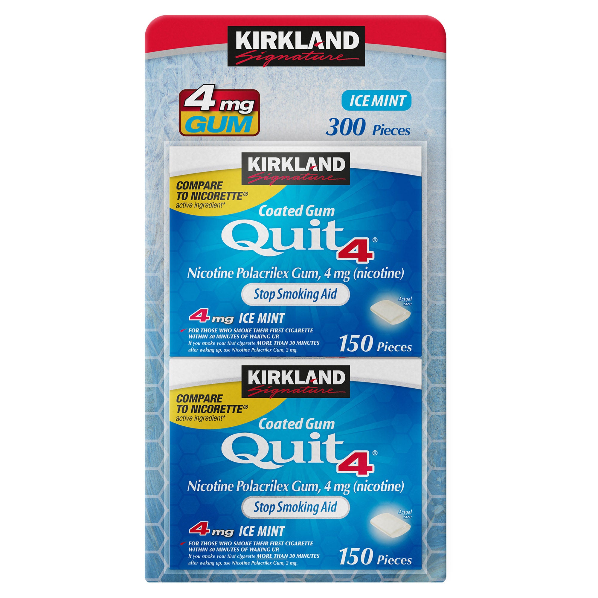 Kirkland Signature Quit Coated Gum
