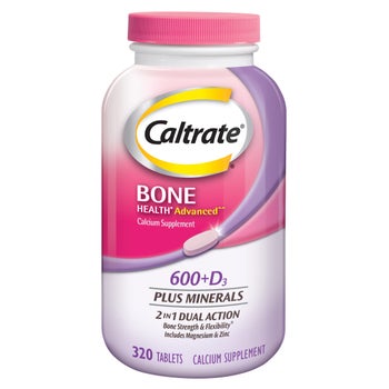 Bone Health Advanced Calcium 600+D3 Plus Minerals, 320 Tablets