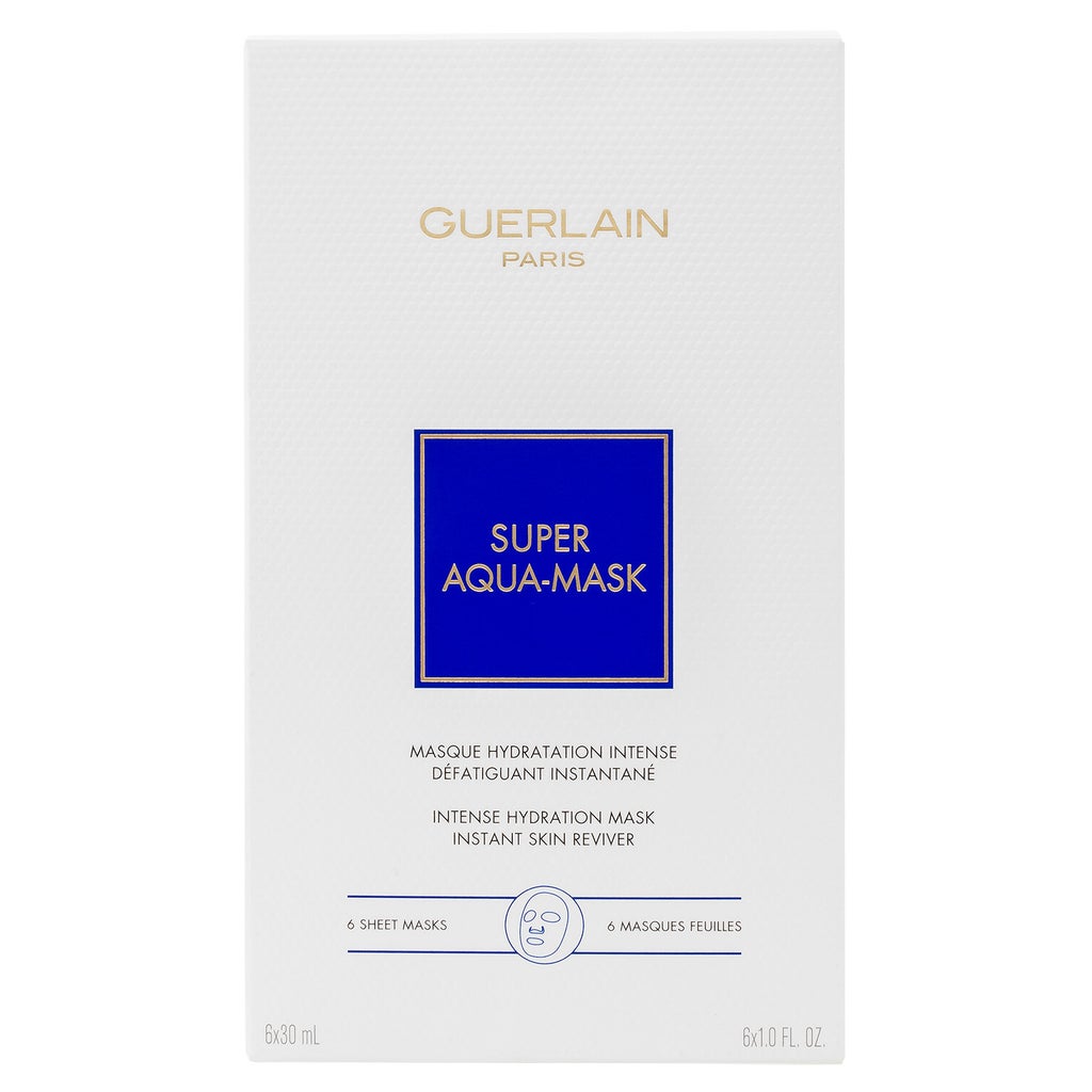 Guerlain Super Aqua-Mask - Masque hydration intense, 6 x 30 ml