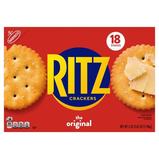 RITZ Crackers, Original, 61.65 oz, 18-count | Costco