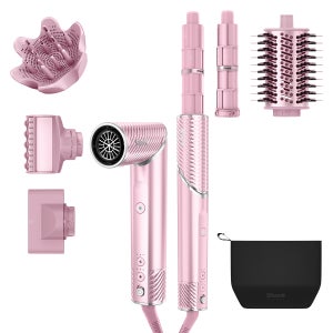 Shark FlexStyle IonCurl Ion Hot Air Styler System with Curl IQ, Pink