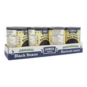 Dunya Organic Black Beans, 8 x 540 mL
