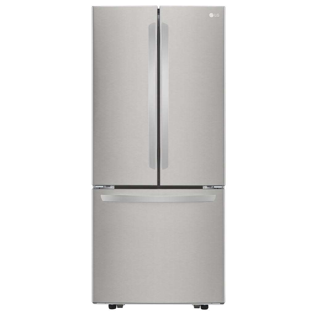 LG 30 in. 22 cu. ft. Stainless Steel Standard-Depth French Door ...
