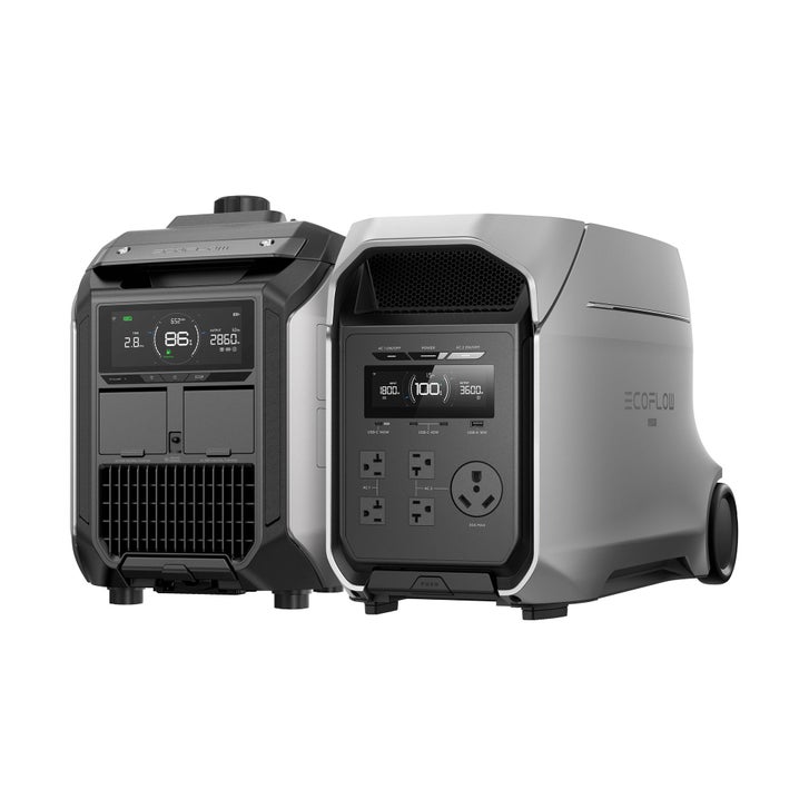 EcoFlow  3 Plus 2台セット EcoFlow 27kwh Generator Combo, Delta 3 Ultra Plus + Smart