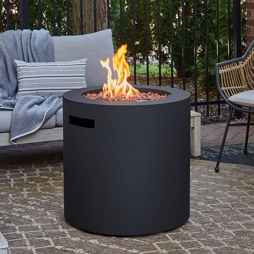 Real Flame Aegean Steel 24 in. Round Patio Fire Table | Costco