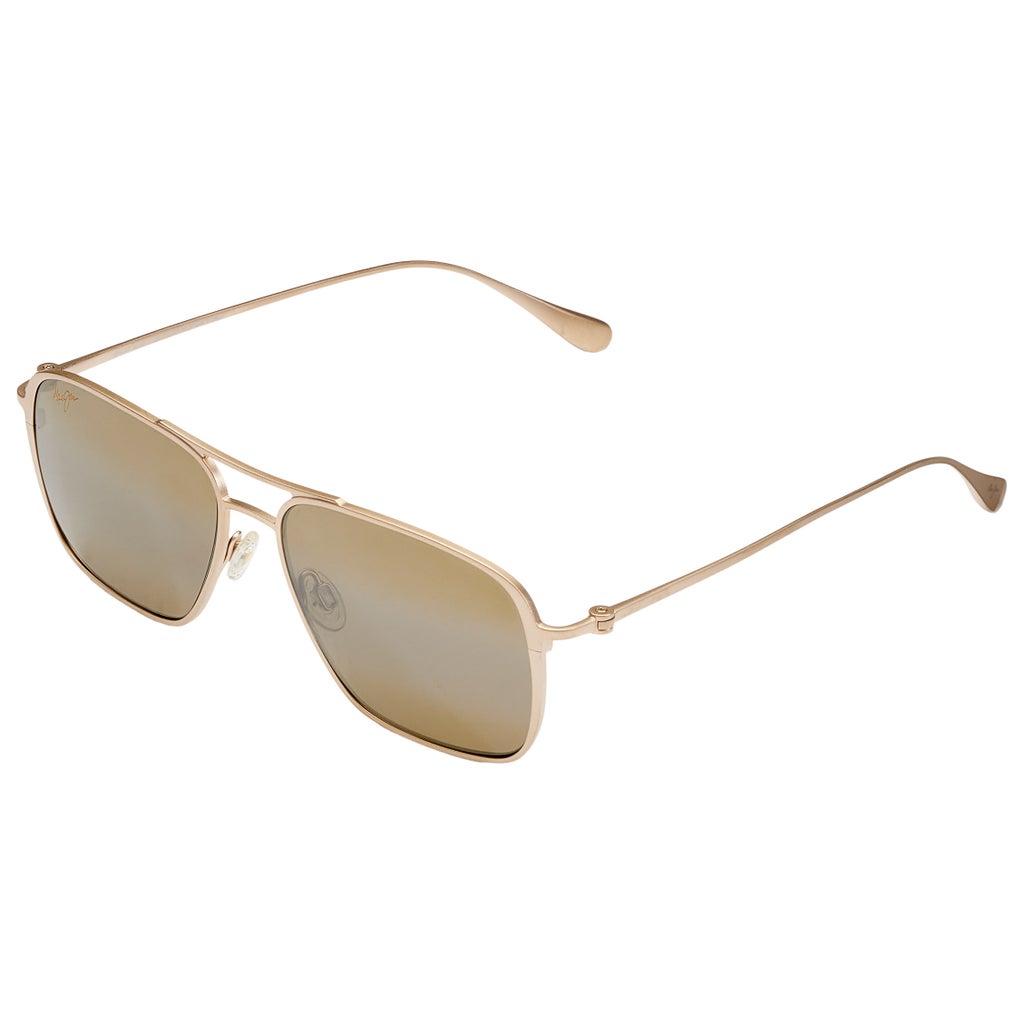 Maui Jim Beaches H541-16A Gold Bronze Brown Polarized Sunglasses