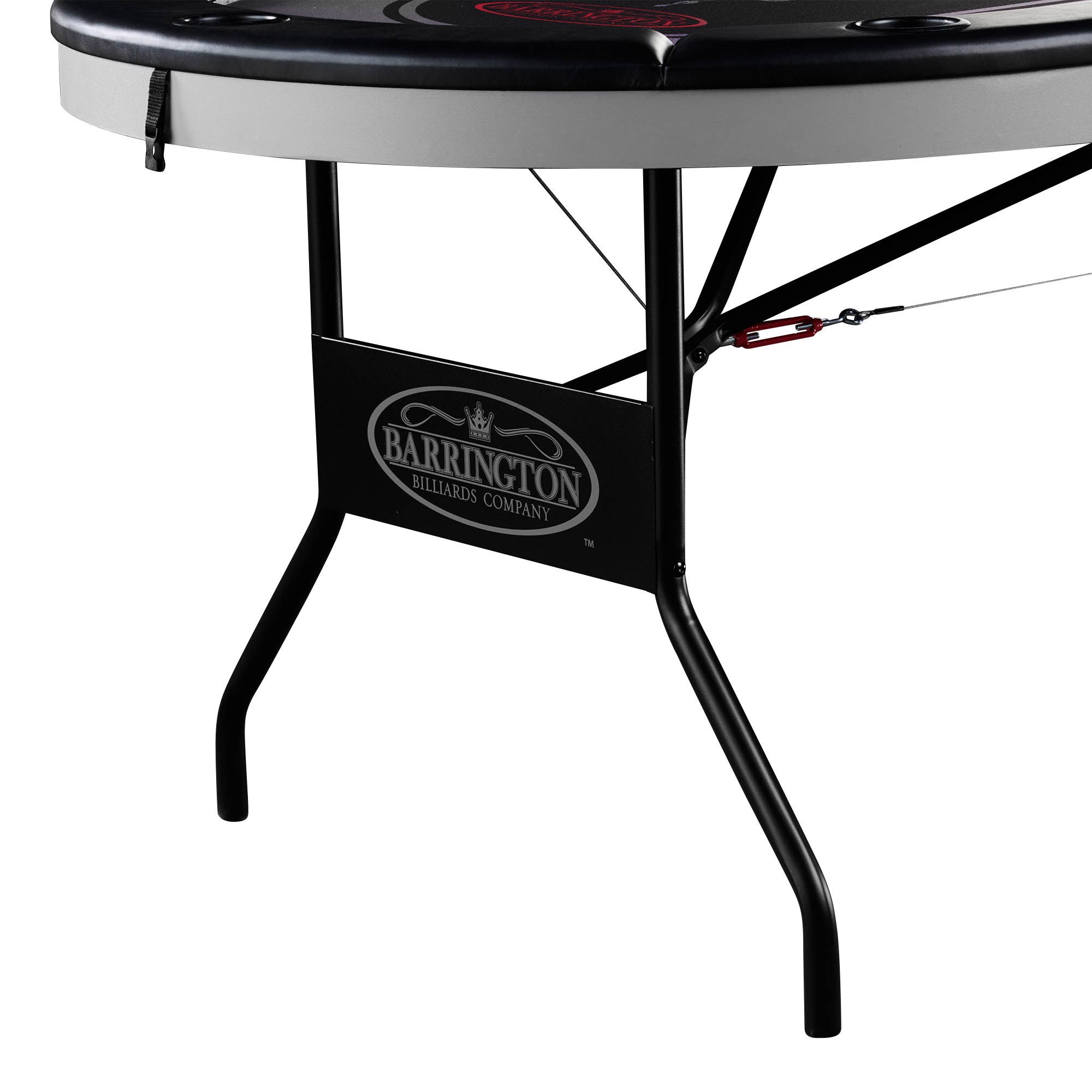 Barrington製　折畳式　ポーカーテーブル　10max カジノ コストコ Barrington 10-player Poker Table with LED Lights | Costco
