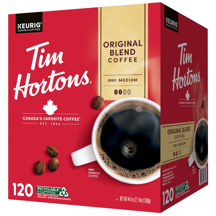 Tim Hortons Coffee Original Blend K-Cup Pod, 120-count | Costco