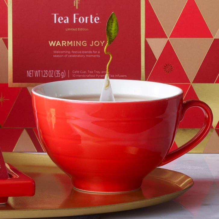 国内作家様 ARomantic様 Tasty cafe様 赤チェック 4点セット Tea Forte Warming Joy Tea Chest Package | Costco