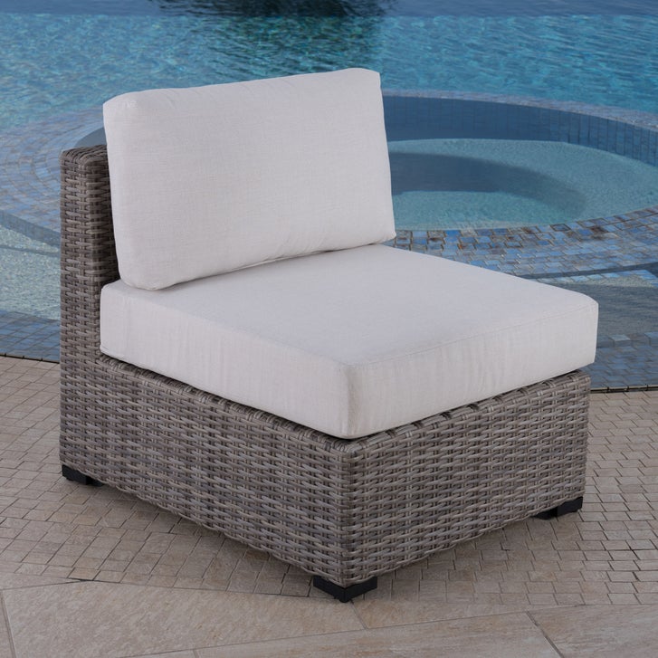 SunVilla Hudson 8-piece Fire Outdoor Patio Sectional Seating Set