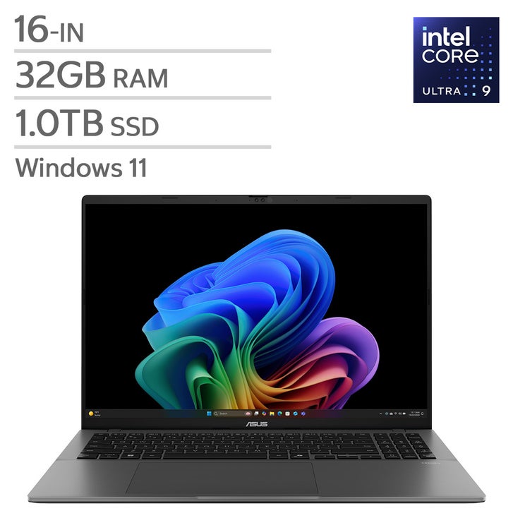 ASUS Zenbook S16 OLED Copilot+ PC 16-in Laptop, Intel Core Ultra 9