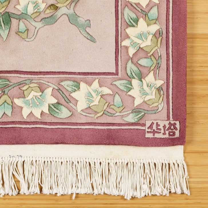 Pagoda Hand Knotted Rug Collection, Rouen Burgundy | Costco