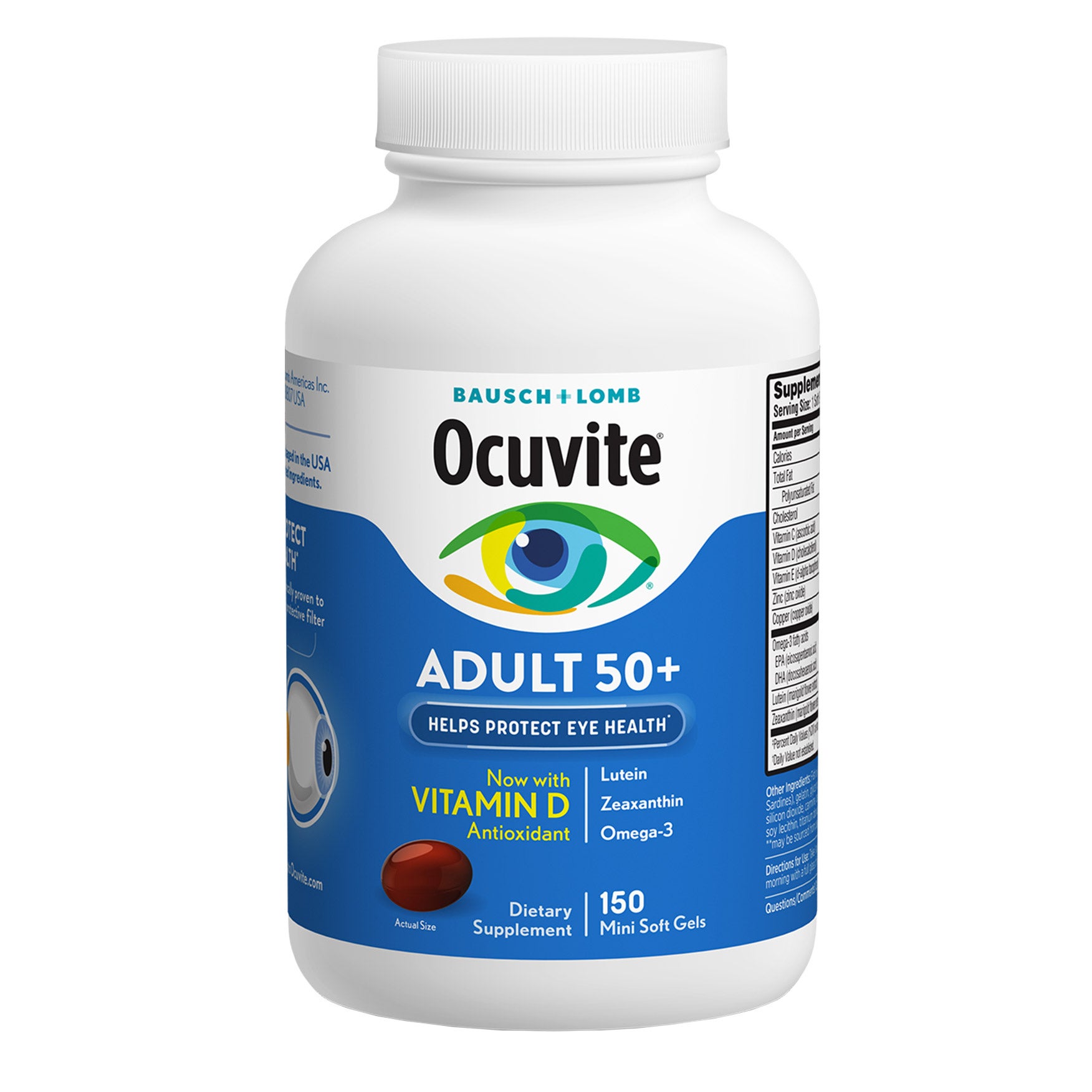 Bausch + Lomb Ocuvite Adult 50+ Eye Vitamins