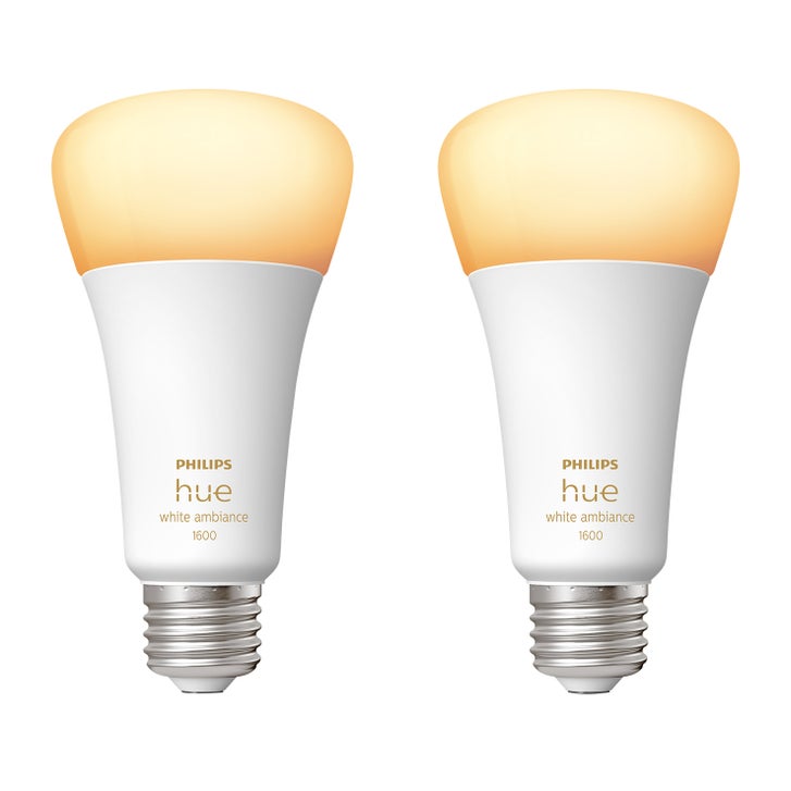 Philips Hue 100W White Ambiance A21 LED Bulbs, 2-pack | Costco