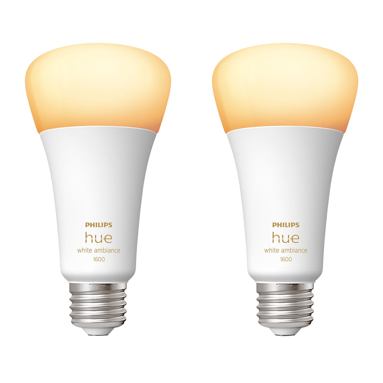 Philips Hue 100W White Ambiance A21 LED Bulbs, 2-pack | Costco