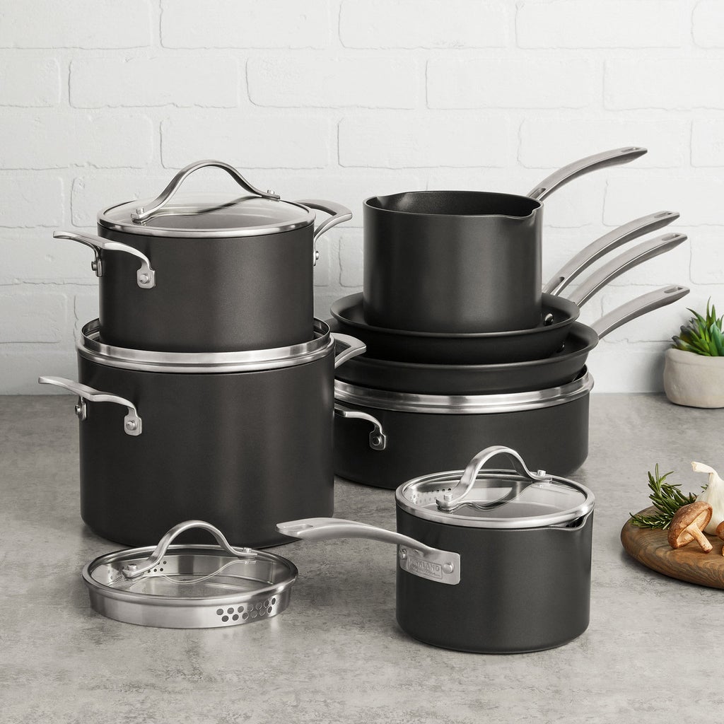 Kirkland Signature 12-piece Non-Stick Cookware Set | Costco Kirkland Signature 12-piece Non-Stick Cookware Set | Costco