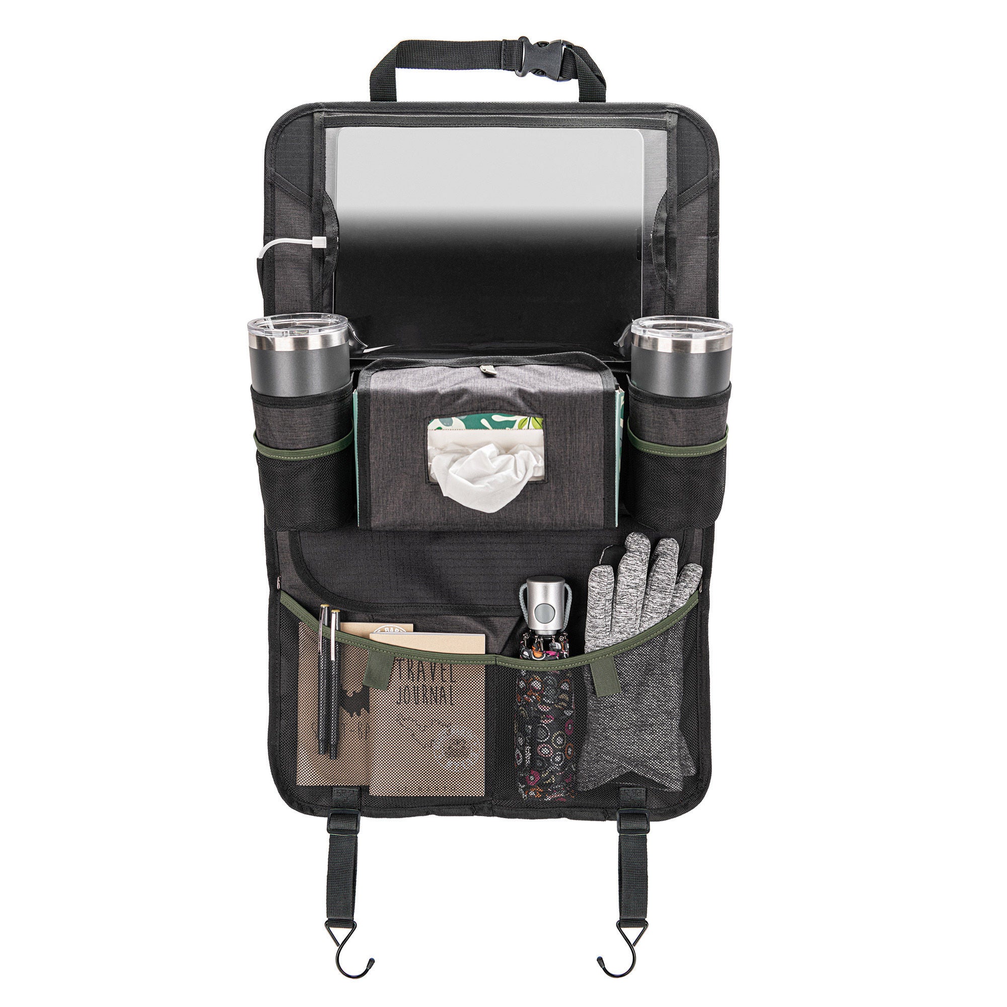テーブル・チェア・ハンモック THE THREE STAGE RACK + MULTI GEAR BAG Trekterra Back Seat Organizer 2-pack | Costco