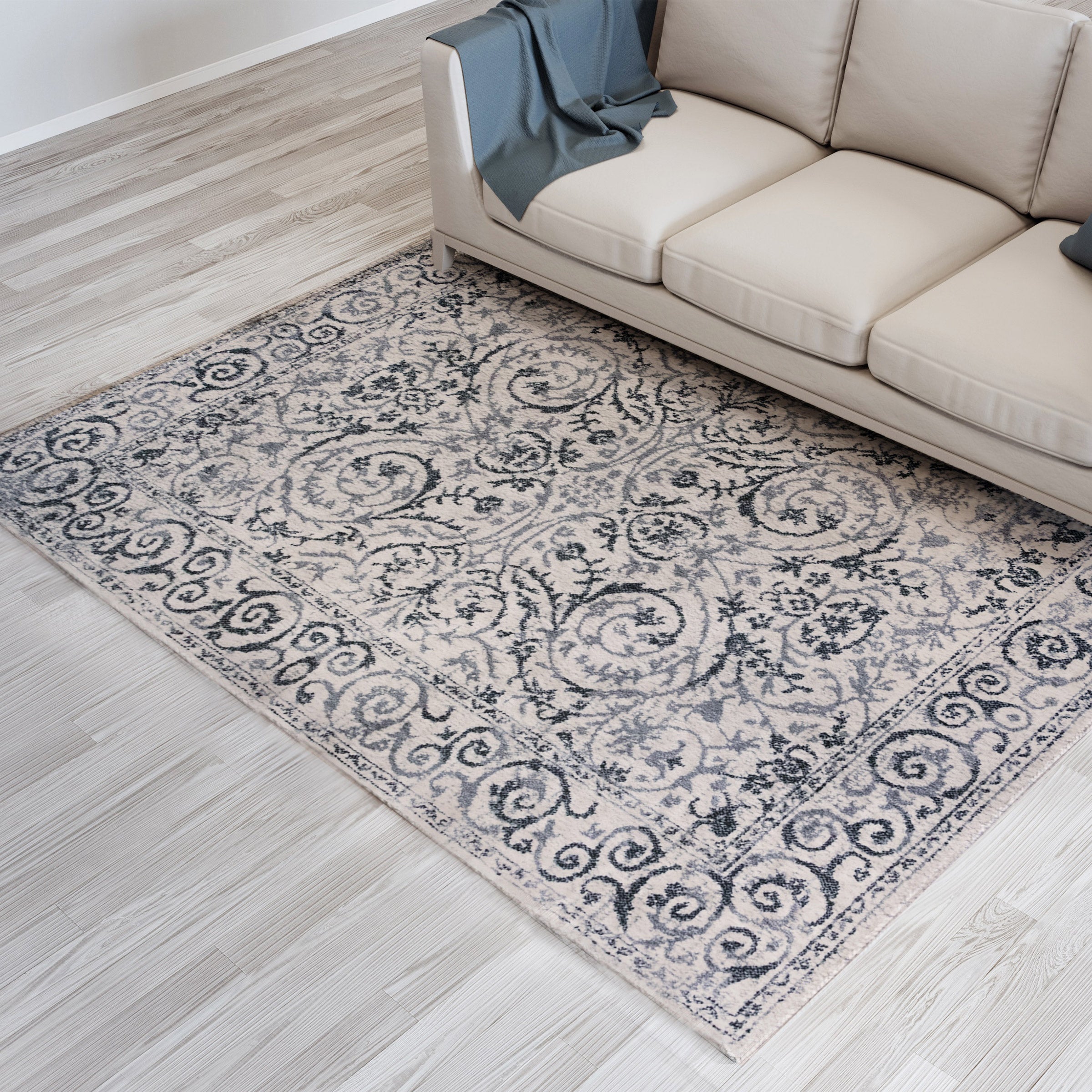 Francfranc KIROS RUG 190×190cm Francfranc フランフラン KIROS RUG