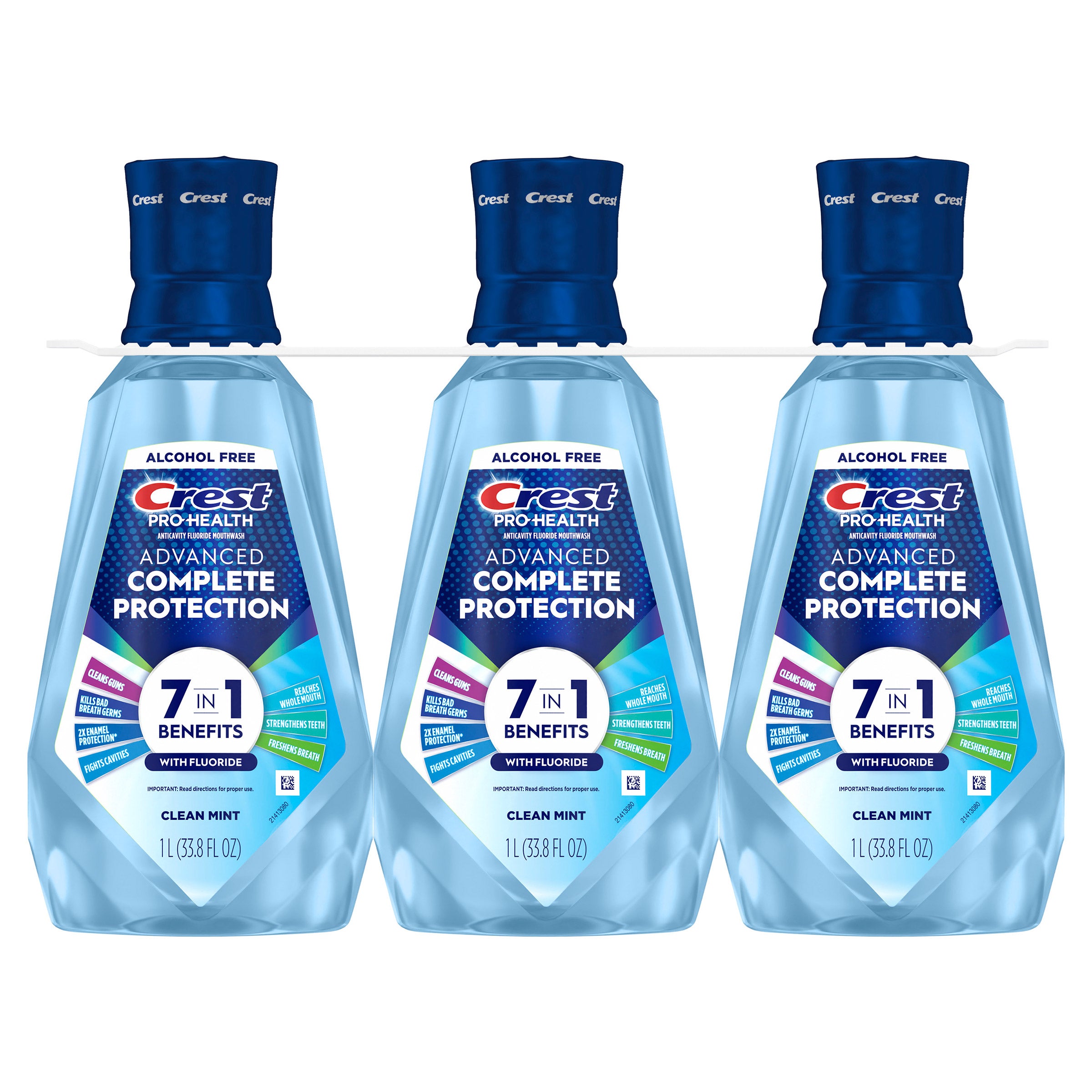Crest Pro-Health Advanced Mouthwash, 33.8 fl oz, 3-pack | Costco