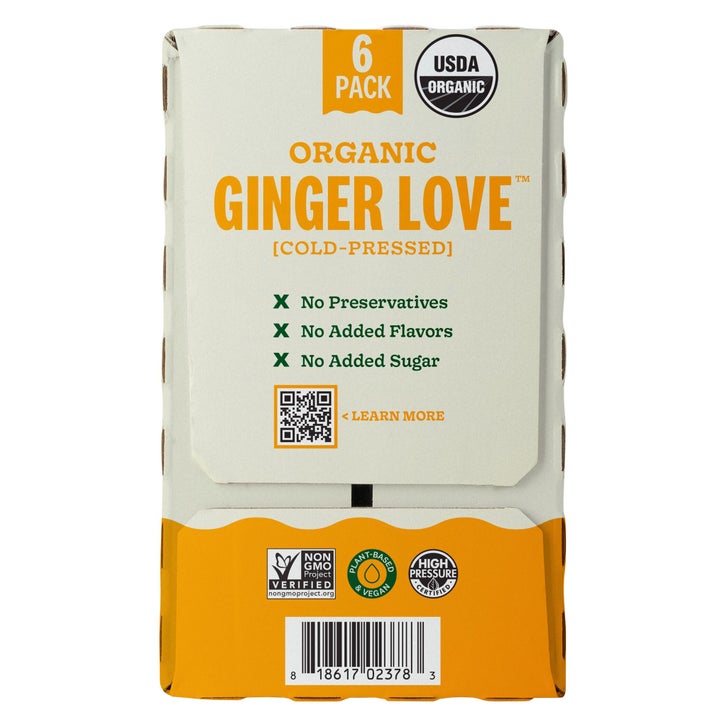 Suja Organic Ginger Love Cold Pressed, 10.5 oz, 6-count | Costco