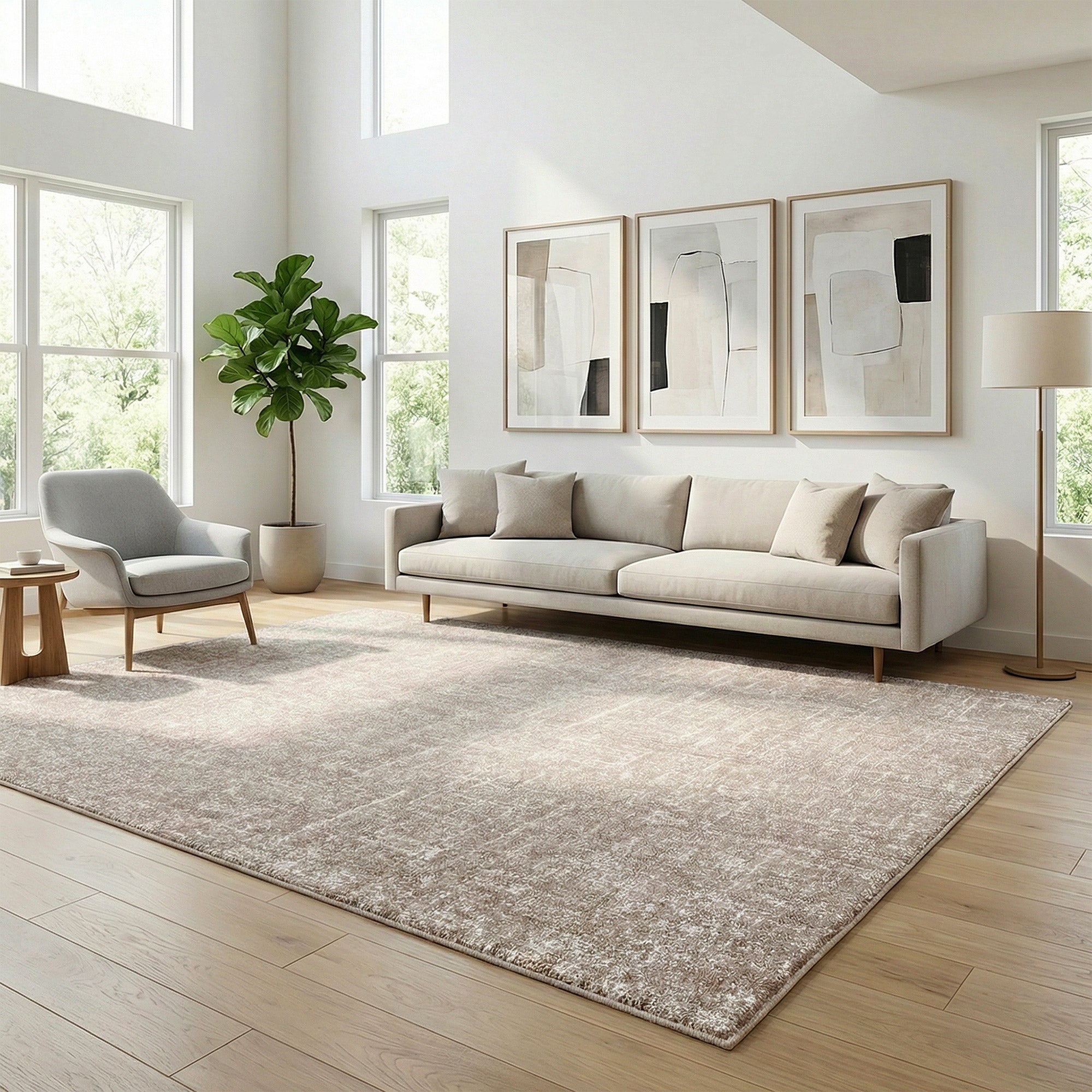 Gertmenian Turin Area Rug, Erykah Beige, 8'8” x 13' | Costco