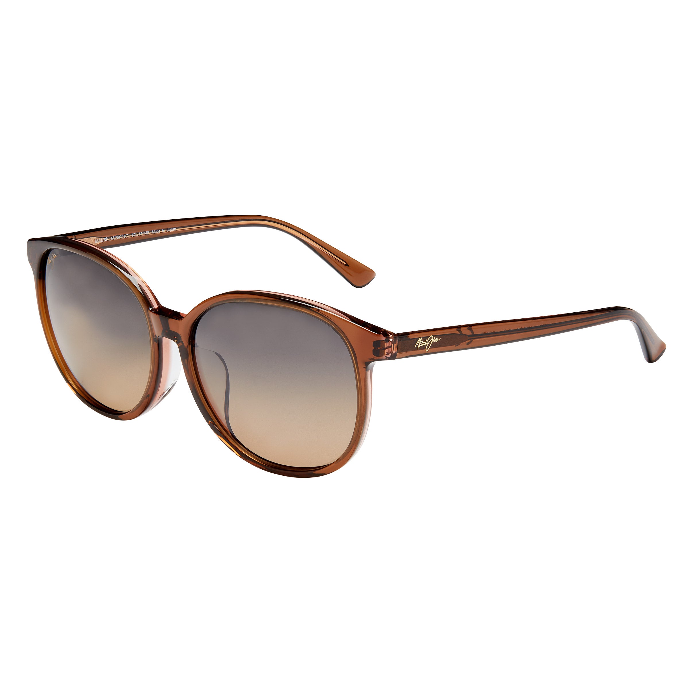Maui Jim Water Lily HS796-18C Caramel with Pale Pink Bronze