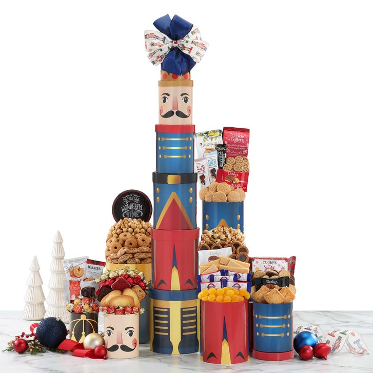XL Nutcracker Holiday Tower, 97.88 oz. Total | Costco