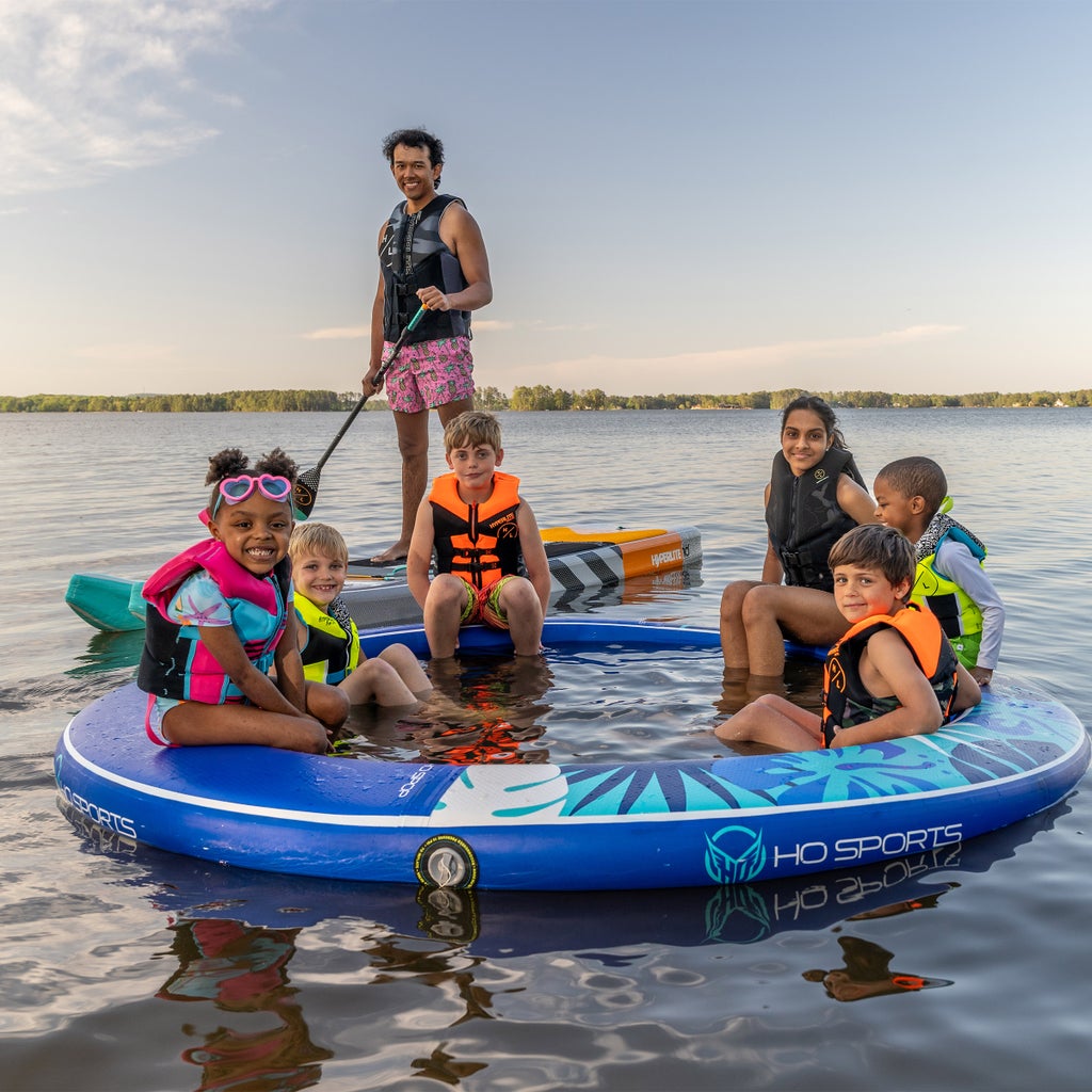 HO Sports Mini Oasis 8’ Inflatable Water Ring Float | Costco
