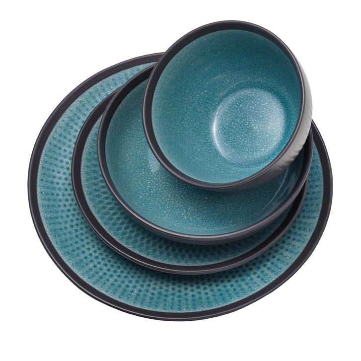 Mikasa Maddox 16-piece Stoneware Dinnerware Set | Costco