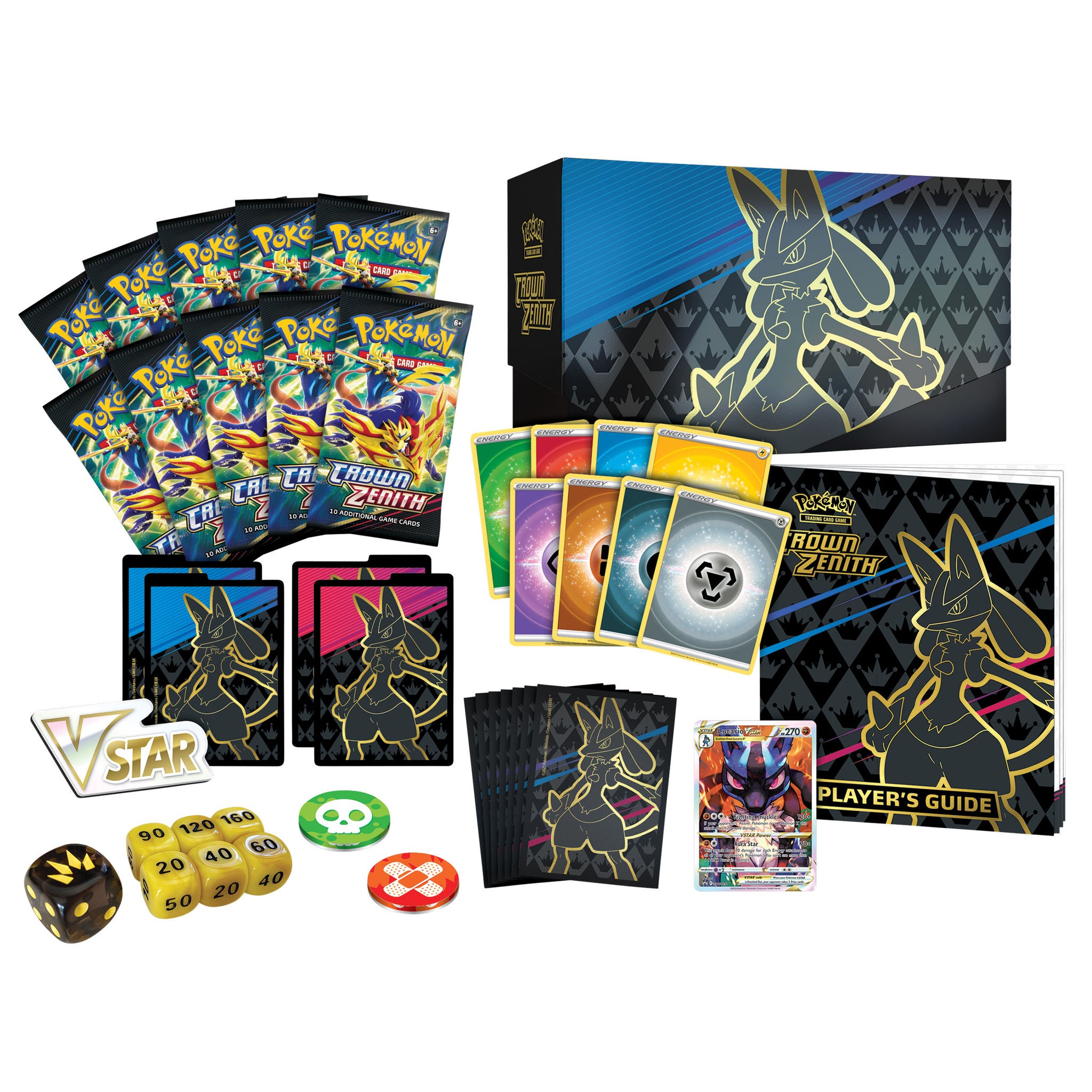 Pokémon Elite Trainer Box: Crown Zenith + Koraidon ex Tin +