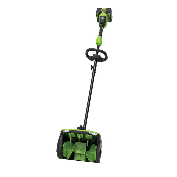 Greenworks 2X24V (48V) 12in Brushless Snow Shovel with Directional