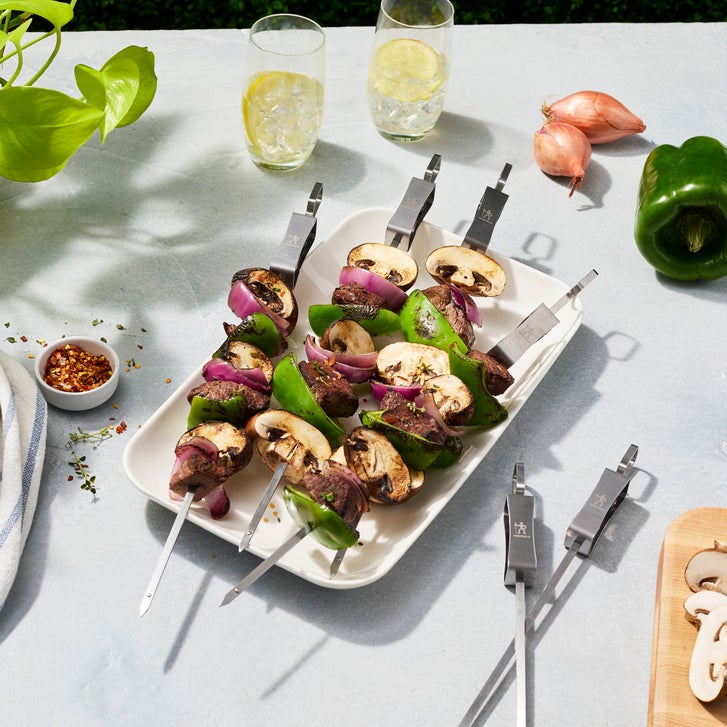 Henckels 8-piece BBQ Trays & Skewer Set | Costco