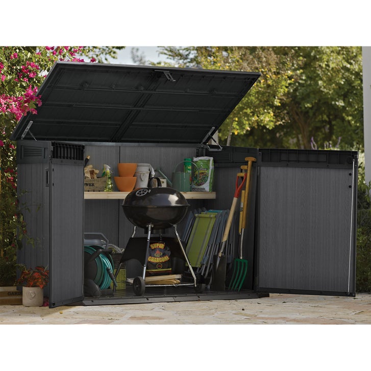 Keter Cortina Mega Premium 6.2 ft. x 3.6 ft. Modern Horizontal