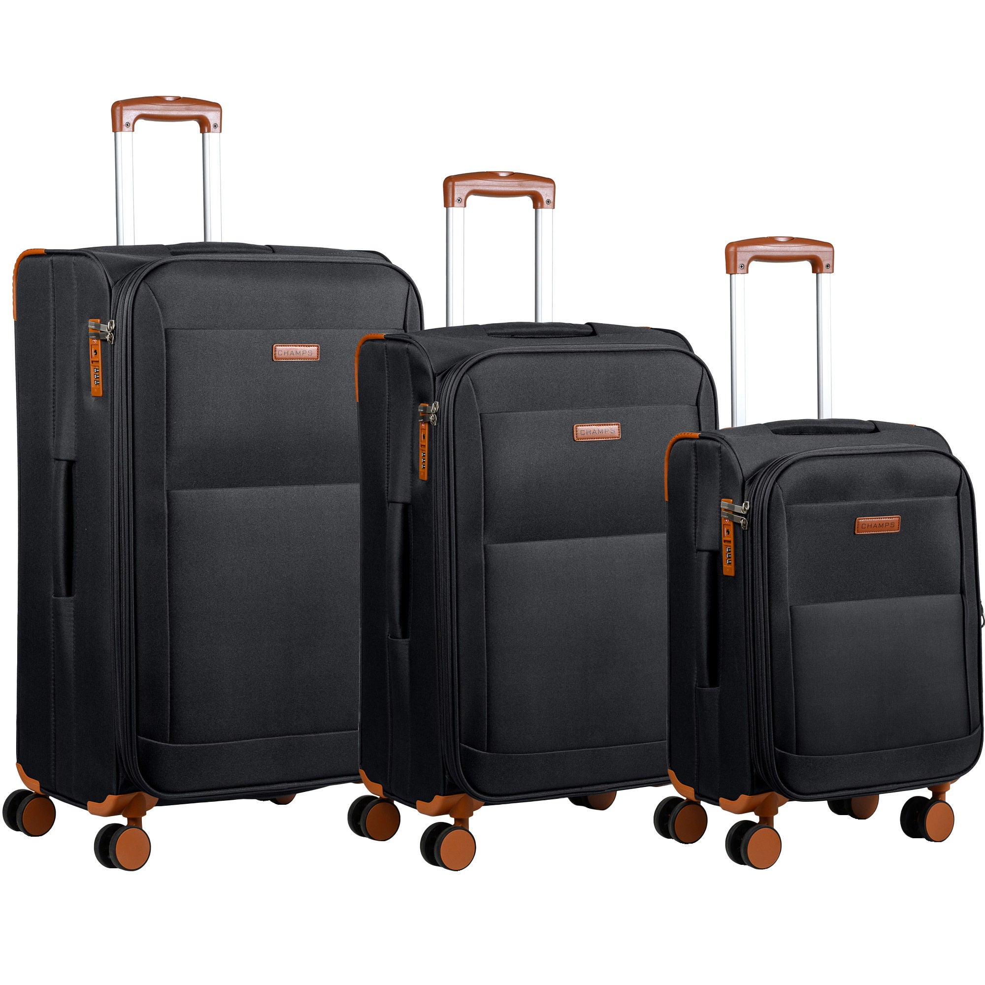 Champs Classic Collection 3-piece Softside Luggage Set | Costco