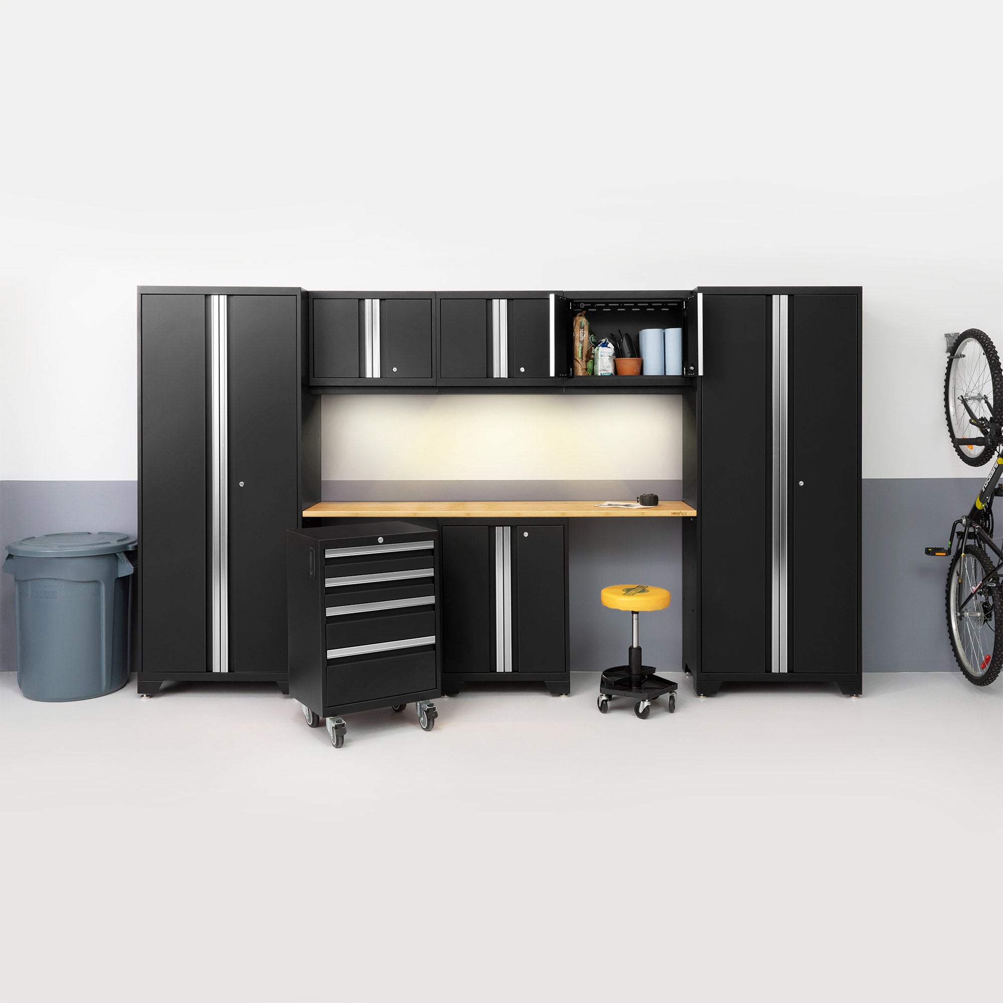 NewAge Products Bold 3.0 Series Storage Cabinet 8-piece Set | Costco